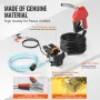 Brændstofoverførselspumpe 12V 15 gpm 1/4 hk dieselpumpe med