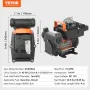 Brændstofoverførselspumpe 12V 15 gpm 1/4 hk dieselpumpe med