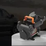 Fuel Transfer Pump, 12V DC 57L/min(15 GPM) 186W(1/4 HP), Portable Electric Diesel Transfer Pump with Auto Shut-Off Fuel Nozzle, 