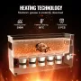 10L Ultrasonic Gun Cleaner, 300W Professional Ultra Sonic Cleaning Machine with Timer & Heater, 40kHz Digital Ultrasonic Cleaner