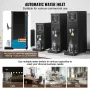 Commercial Water Boiler, Electric Hot Water Dispenser with 316 Stainless Steel Heating Tube, 3000W Step-by-step Fast Heating 50L