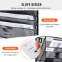 Filvægstativ Mesh Wall File Holder 1-stykke 6 Lommer til