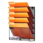 Filvægstativ Mesh Wall File Holder 1-stykke 6 Lommer til