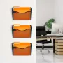 File vægstativ Mesh Wall File Holder 3-delt 1 lomme til kontor