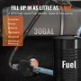 Brændstofoverførselspumpe 12V 5 gpm 1/7 hk dieselpumpe med auto