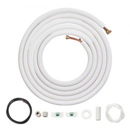 Mini Split Line Set 6.4x12.7 x7620mm Copper Tubing AC w/ Connection Cable