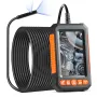 Endoscope Camera with Lights Dual Lens Borescope 1499.6 cm Cable 10.9 cm Screen
