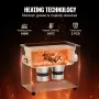 3L Ultrasonic Cleaner med Heater Timer & Basket Digital Sonic