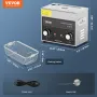 3L Ultrasonic Cleaner med Heater Timer & Basket Digital Sonic