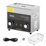 3L Ultrasonic Cleaner med Heater Timer & Basket Digital Sonic
