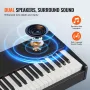 Weighted Digital Piano, 88 Key Fully Weighted Keys, Electric Piano Dual Keyboard & Speakers with Sustain Pedal Headphone 200 Ton