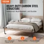 Murphy Bed Kit, Full Size, Vertical Deluxe DIY Wall Bed Mechanical Hardware Kit, Pneumatic Lever Heavy Duty Bed Frame Support, F