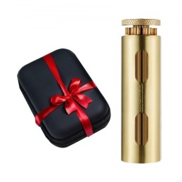 Cigarette Rolling Machine Solid Brass Tobacco Roller Fits Up to 70mm Paper