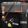 Brændstofoverførselspumpe 12V 10 gpm 1/4 hk dieselpumpe med