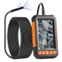 Endoscope Camera with Lights Dual Lens Borescope 499.9 cm Cable 10.9 cm Screen