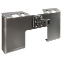3/8" Skid Steer Attachment Plate Quick Attachment with 2.28" Receiver