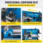 Mini Metal Lathe 550W Variable Speed Metal Lathe 50 to 2500Rpm Precision Mini Benchtop Lathe 7x14 Inch for Mini Precision Parts 