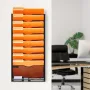 Filvægstativ Mesh Wall File Holder 1-stykke 10 Lommer til