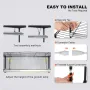 Indoor Greenhouse with Grow Light, 4 Tiers, 180W LED Grow Light Shelf with Cover & Timer, 3 Spectrum Light Portable Greenhouse C