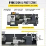 Updated 750W Mini Metal Lathe 8x16 Inch Metal Lathe with Luxury Accessory Box, 50-2500PRM Infinitely Variable Speeds MT3 Spindle