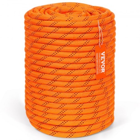 Arborist Tree Climbing Rope Double Braid Polyester 1/2" x 220' 48-Strand