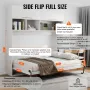 Murphy Bed Kit, Queen Size, Deluxe DIY Wall Bed Mechanical Hardware Kit, Pneumatic Lever Heavy Duty Bed Frame Support, Folding C