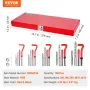 166 PCS Helicoil Thread Repair Kit metric Rethread Tool M5 M6