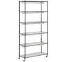 Plant Stand with Grow Light, 6 Tiers, 150W Indoor Grow Light Shelf 3 Spectrum Lights Modes Metal Plant Shelf with Timer Garden P