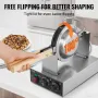 Commercial Bubble Waffle Maker, 1400W Egg Pancake Baker Machine, Non-Stick Stainless Steel Egg Bubble Puff, 180° Rotatable, Temp