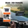 RV dæktryksovervågningssystem realtids solcelledrevet trailer