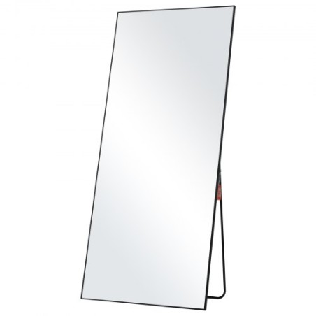 Full Length Floor Mirror 71'' x 31'' Free Standing Wall Mounted with Stand