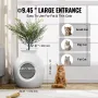 Plant Cat Litter Box, Smart Odor Control System, Hidden Cat Litter Box with 9.48 in Large Entrance, Lighting Decoration & Sturdy