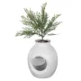 Plant Cat Litter Box, Smart Odor Control System, Hidden Cat Litter Box with 9.48 in Large Entrance, Lighting Decoration & Sturdy