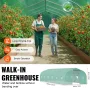 Walk-in Tunnel Greenhouse, 29.5x9.8x6.6 ft Hoop House Greenhouse Tunnel, Peaked Roof Plant Hot House with Galvanized Steel Frame