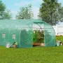 Drivhus til indkørselstunnel 29,53x9,84x6,6 fod galvaniseret