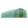 Walk-in Tunnel Greenhouse, 29.5x9.8x6.6 ft Hoop House Greenhouse Tunnel, Peaked Roof Plant Hot House with Galvanized Steel Frame