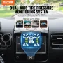 RV Tire Pressure Monitoring System Real Time Trailer TPMS 4