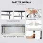 Plant Stand with Grow Light, 6 Tiers, 200W Indoor Grow Light Shelf Full Spectrum Lights Metal Plant Shelf with Timer Garden Plan