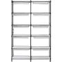 Plantestativ med vækstlys 6 niveauer 200W 59,1" indendørs