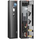 Gun Safe Rifle Safe with Fingerprint Lock for 5 Rifles and 4 Pistols