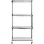 Plant Stand with Grow Light, 4 Tiers, 45W Indoor Grow Light Shelf 3 Spectrum Lights Modes, Metal Plant Shelf with Timer Grdena P