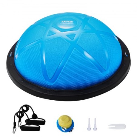 23 "Half øvelse Ball Trainer Yoga Balance Stability Ball Resistance Band