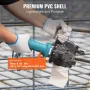 Electric Rebar Cutter, 1100W Portable Rebar Cutter, Cutting up to 3/2 inch (4-40mm) Rebar, High Power Steel Concrete Rebar Cutte