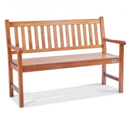 Udendørs bænk 50 i Wood Garden Bench 800 Lbs Park Patio Yard Porch Bench
