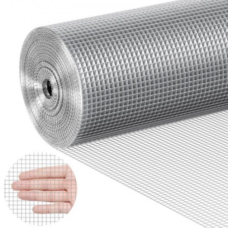 Hardware klud 1/4 "36in x 100ft 23 GA Wire Mesh Roll kyllingetrådhegn
