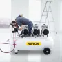 Air Compressor 22Gallon Ultra Quiet Oil-free Air Compressor 80L Tank Silent Air Compressor 2.2KW Oil free Compressor Low noise w