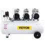 Air Compressor 22Gallon Ultra Quiet Oil-free Air Compressor 80L Tank Silent Air Compressor 2.2KW Oil free Compressor Low noise w