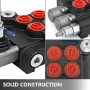 l Hydraulisk retningsbestemt kontrolventil 11gpm Justerbare