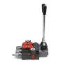 Hydraulic Valve 2 Spool Hydraulic Directional Control Valve 11gpm Hydraulic Control Valve Double Acting for Tractors Loaders Tan