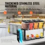 Kommerciel drik dispenser 12L x 4 tanke Kold juice isdrik
